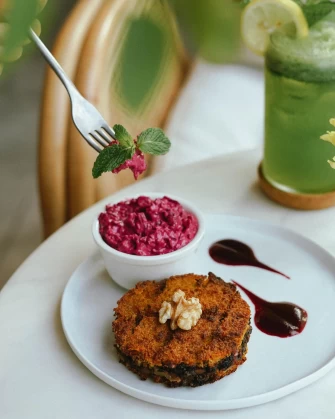 Pumpkin Kibbeh At Planet Terra In Dubai