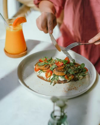 Mushroom on Toast At Planet Terra In Dubai