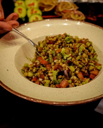 sprout salad At SpiceKlub Dubai In Dubai