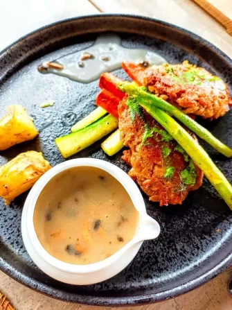 Vegan Foods At Wabi Sabi In Dubai
