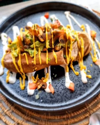 Vegan Foods At Wabi Sabi In Dubai