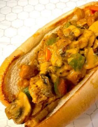 cheesesteak At Ave 26 Vegan In Los Angeles