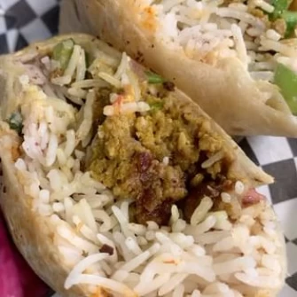 Rice at  BeeWali’s Vegan AF in los-angeles