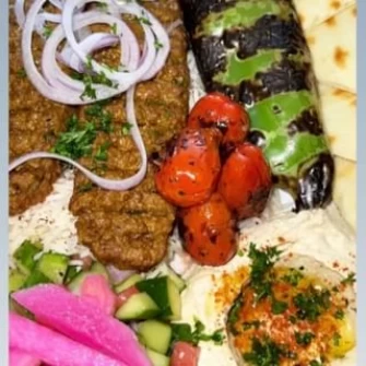 Vegan Kabobs at  BeeWali’s Vegan AF in los-angeles