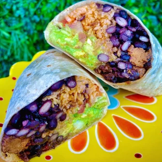 Vegan Carne Asada Burrito  at Sugar Taco in Los Angeles