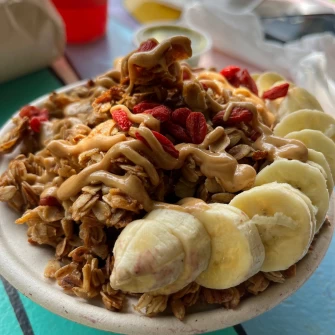 breakfast bowl At Nourish Cafe In San Francisco