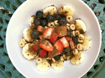 Friut Salad At Malinalli Superfoods In Los Angeles