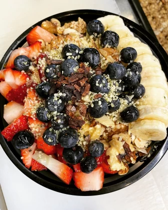 Friut Salad At Malinalli Superfoods In Los Angeles