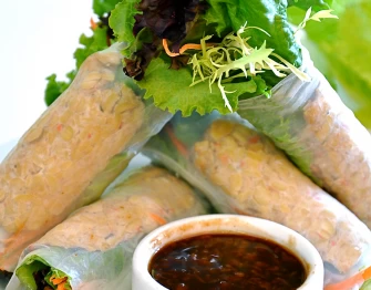Vegan Food At LA Vegan  In Los Angeles