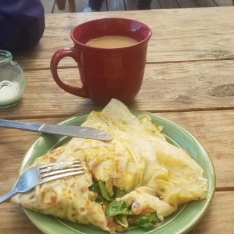 Vegan Food At Conscious Coffee In Talkeetna