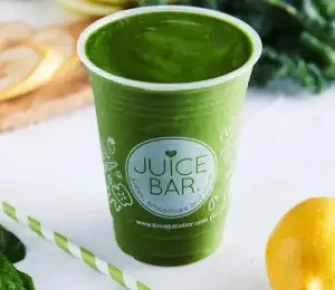 Greens Smoothie  At I Love Juice Bar In Tuscaloosa