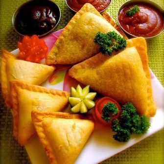 Samosa At Govinda's Yummies - Food Stall In Cairns