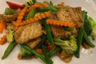 Vegan Food At Blossoming Lotus In Greenway