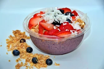 Acai Bowl At Rosita's Yah In Jersey City