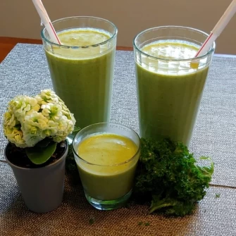 Mr. Green Smoothie At Rosita's Yah In Jersey City