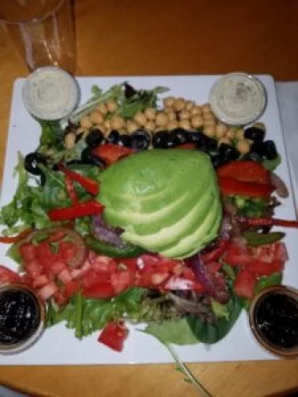 Vegan Food At Vibez Juice & Vegan Cafe In Jersey City