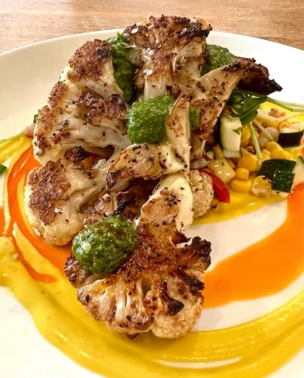 Cauliflower At Belse Restaurant NYC In New York City