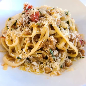 Bolognaise Pasta At Delice & Sarrasin In New York City