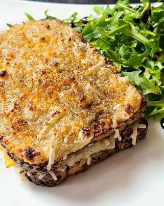 Vegan Croque Monsieur At Delice & Sarrasin In New York City