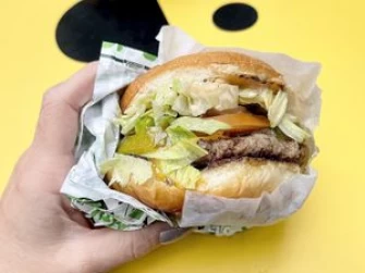Vegan Burger At Jerrell's Betr Brgr In New York City