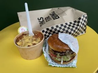 Vegan Burger At Jerrell's Betr Brgr In New York City