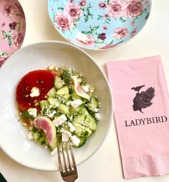 Salad At Ladybird In New York City