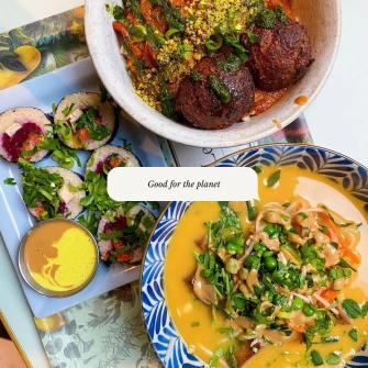 Veggie Balls At Le Botaniste - UES In New York City