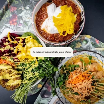 Vegan Plate At Le Botaniste - UES In New York City