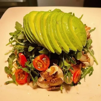 Veg Bowl At Caravan of Dreams In New York City