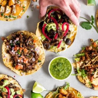 Tacos At Más Veggies Taqueria In New York City
