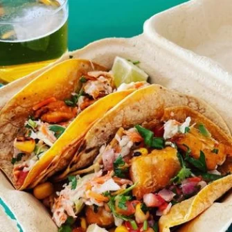 Tacos At Más Veggies Taqueria In New York City