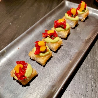 Crispy Rice At PLANTA Queen In New York City