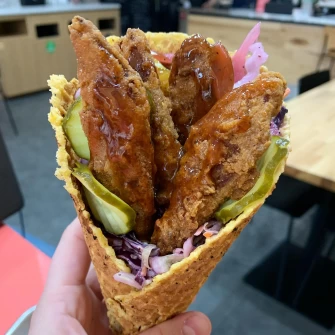 Vegan Food At Pure Grit BBQ In New York City