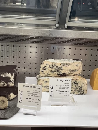 vegan blue cheese At Riverdel In New York City