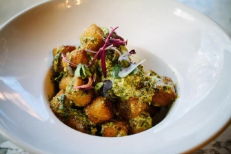 Vegan Food At SeasoSoda Club - Wine Bar In New York City