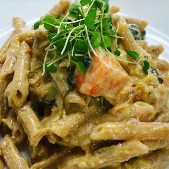 Pasta At Uptown Veg In New York City