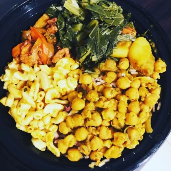 Vegan Plate At Uptown Veg 2 In New York City