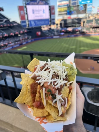 Vegan Nachos At Vegan City - Citi Field
