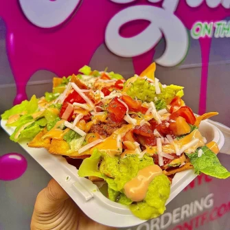 Nachos  At Vegan On The Fly In New York City