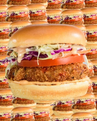 Sandwich At Veggie Grill In New York City