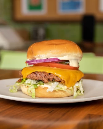 Sandwich At Veggie Grill In New York City
