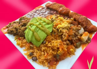 Vegan Food At VSpot In Brooklyn