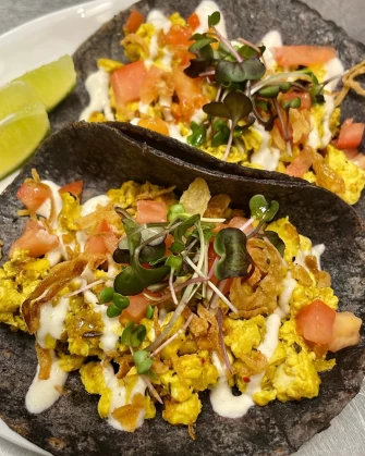 Tacos At Rise Radio In Brooklyn