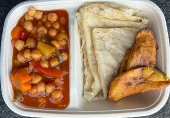 Roti & Curry At Verdure In Brooklyn