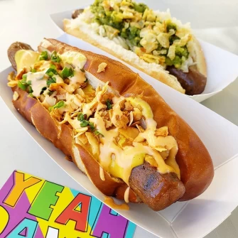 Vegan Food At Yeah Dawg - Food Cart In Brooklyn