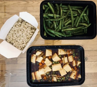 Vegan Food At Zen Vegetarian House In Brooklyn