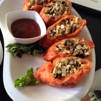 Tofu Skin Wraps At Jujube Tree In Astoria