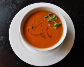 Tomato Jam Soup At Mae Mae Café In Bronx