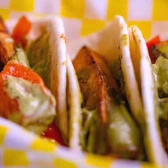 Tacos  At Sunshine Vegan Eats In Bronx
