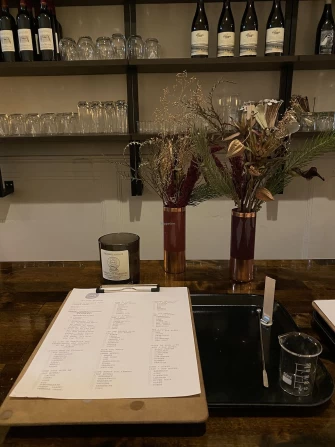 Poured Candle Bar